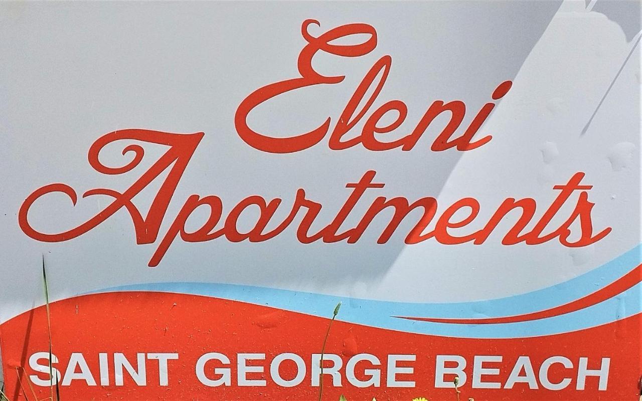 Eleni Apartments Sant George Beach 아기오스 게오르기오스 외부 사진